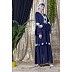 Party wear abaya- Navy Blue
